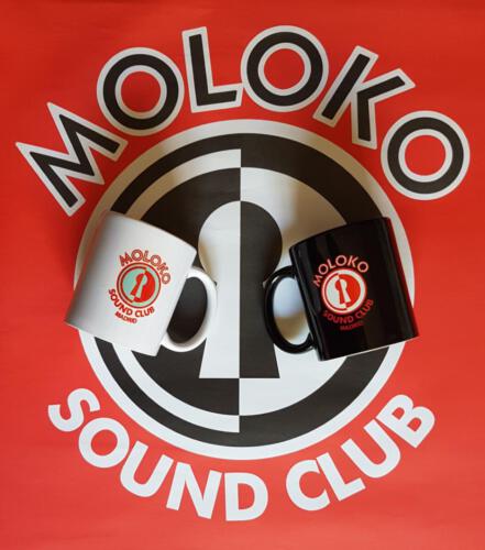 Taza - 12€</br>Contacta con nosotros:</br>molokosc@molokosoundclub.com ó al teléfono 626529967