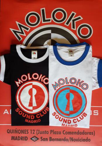 Camisetas - 20€ </br>Contacta con nosotros:</br>molokosc@molokosoundclub.com ó al teléfono 626529967